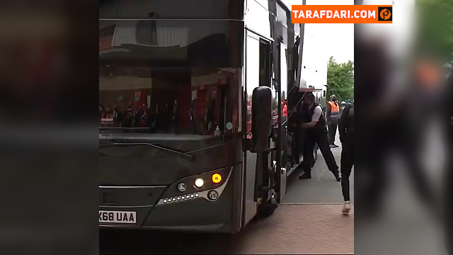 بازگشت کریستیانو رونالدو به ورزشگاه اولدترافورد برای دیدار منچستریونایتد مقابل نیوکاسل / فیلم