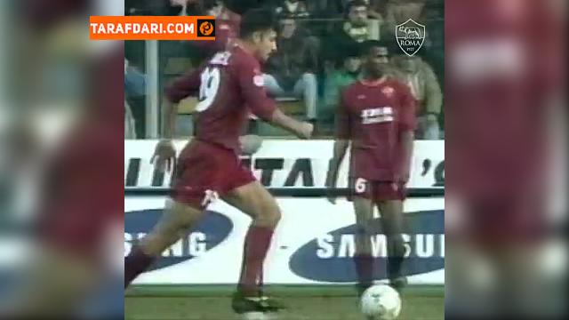 برتری 2-1 آاس رم در خانه پارما با بریس گابریل باتیستوتا (2001/2/4) / فیلم