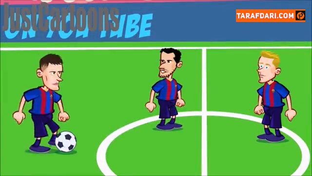 انتخاب ژاوی به عنوان سرمربی جدید بارسلونا به روایت کارتون / فیلم