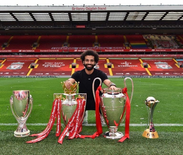 محمد صلاح در این فصل در همه رقابتا روی ۲۹ گل اثر گذاشته