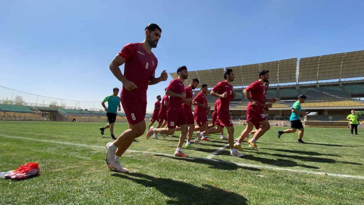 تمرین و ریکاوری پرسپولیس پس از بازی با پیکان