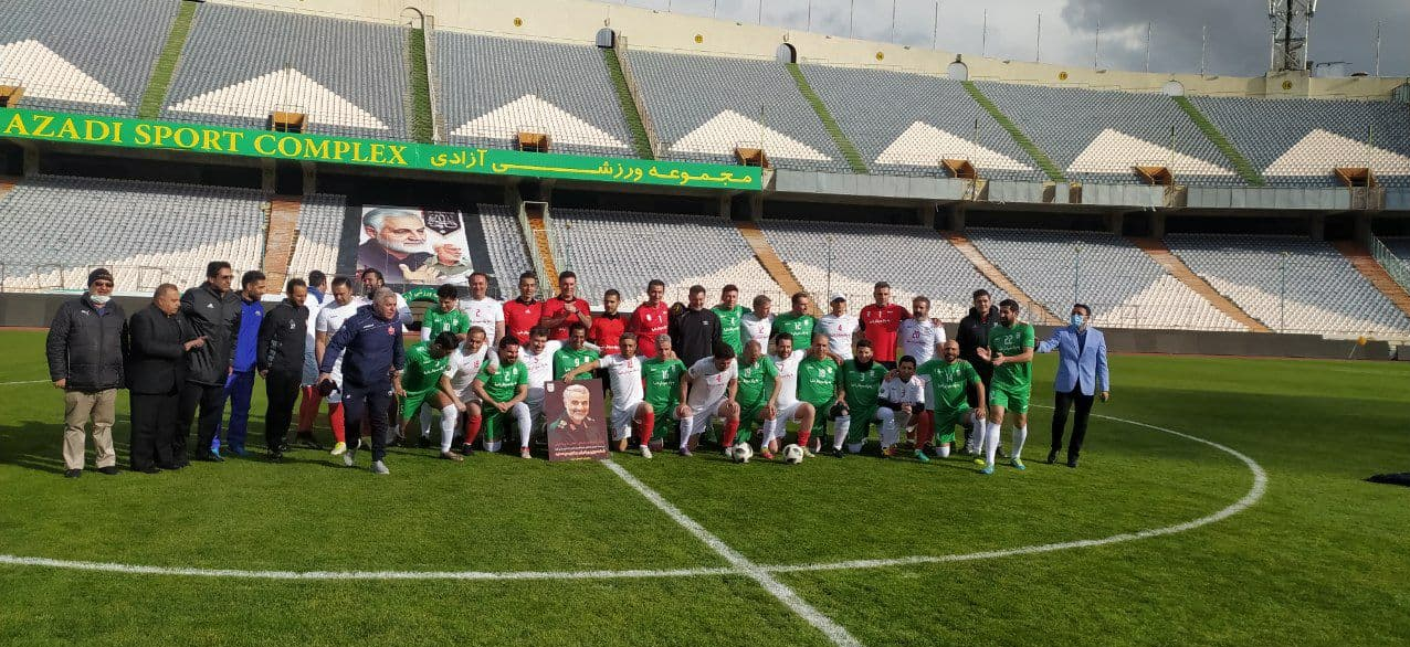 پیروزی تیم 98 مقابل منتخب سرخابی ها در جشنواره گل