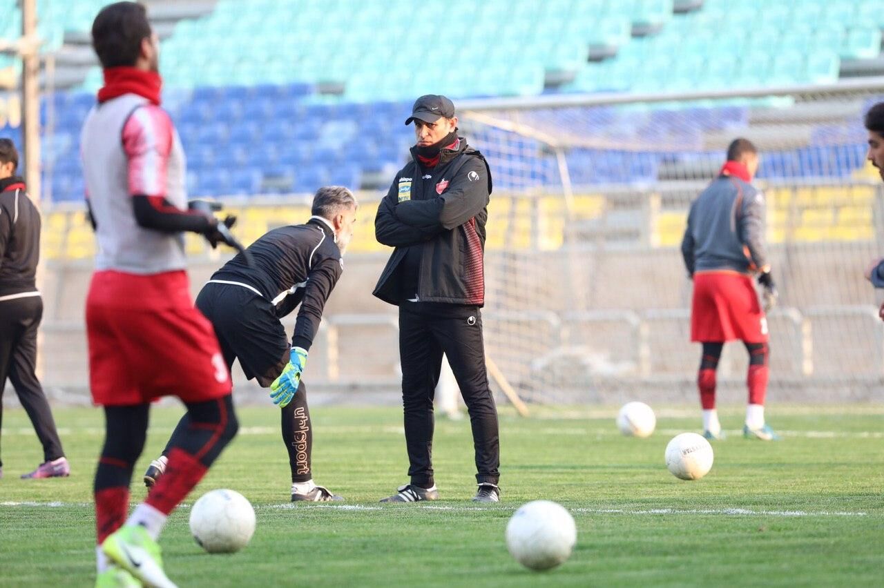 یحیی گل محمدی به تمرین پرسپولیس بازگشت