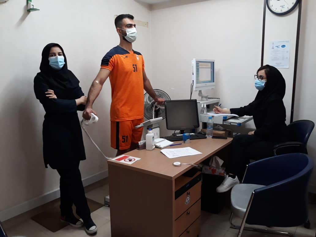 حضور بازیکنان فولاد خوزستان در تست پزشکی پیش فصل