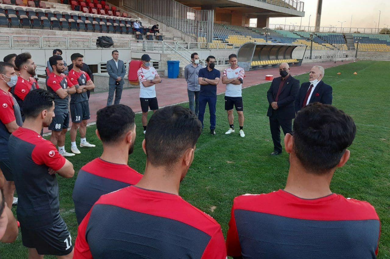 جلسه صدری با 3 بازیکن پرسپولیس