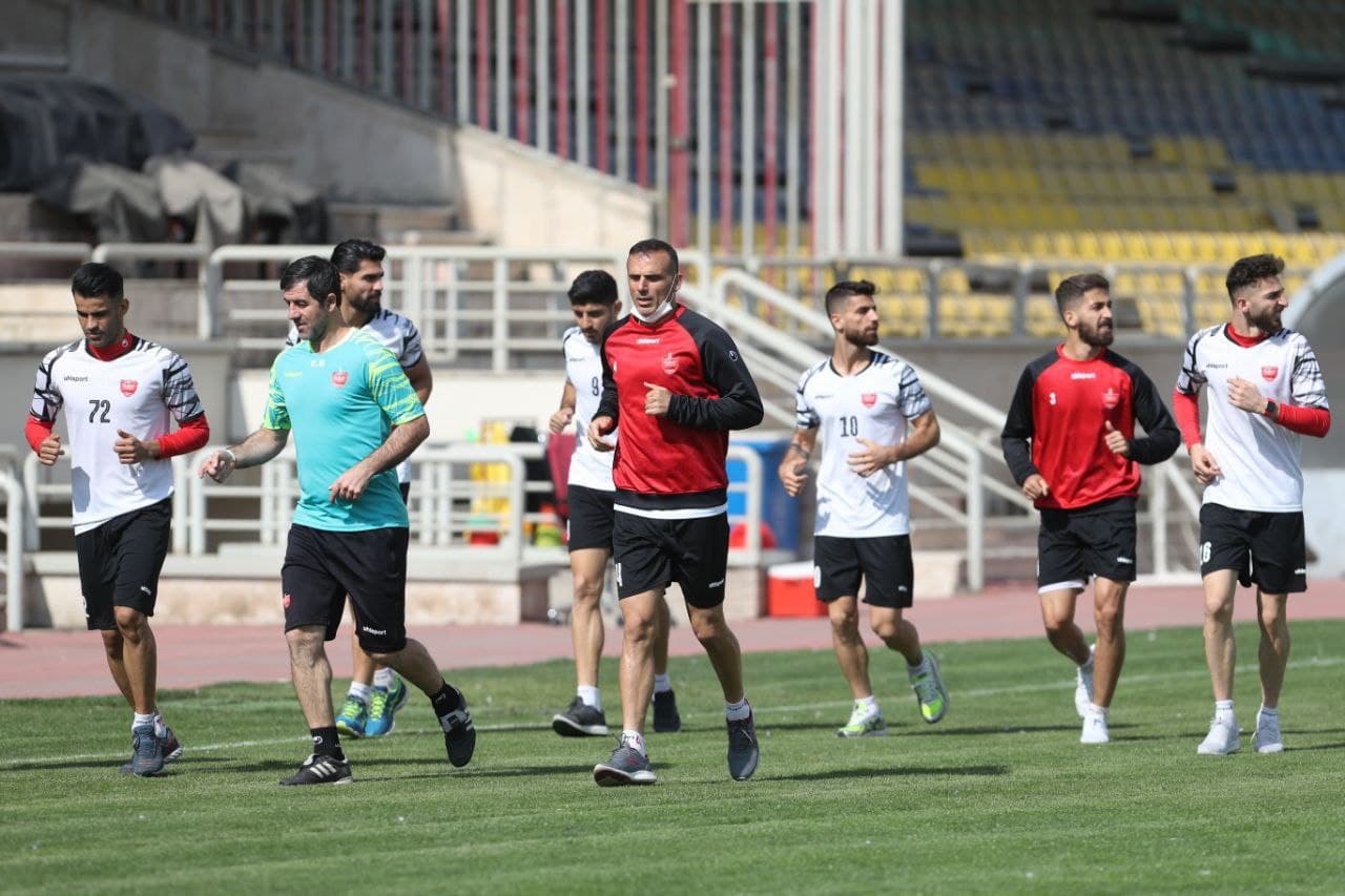 گزارش تمرین پرسپولیس؛ مینی فوتبال و ریکاوری