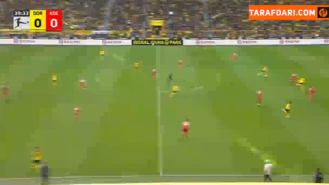 گل تورگان هازارد به کلن (دورتموند 1-0 کلن)