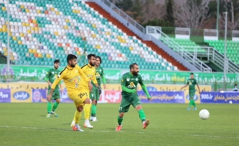 فجرسپاسی 0-1 ذوب آهن / شکست دوباره فجر؛ شیرازی ها در آستانه سقوط
