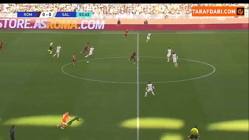 خلاصه بازی آاس رم 2-1 سالرنیتانا (سری آ - 2021/22)