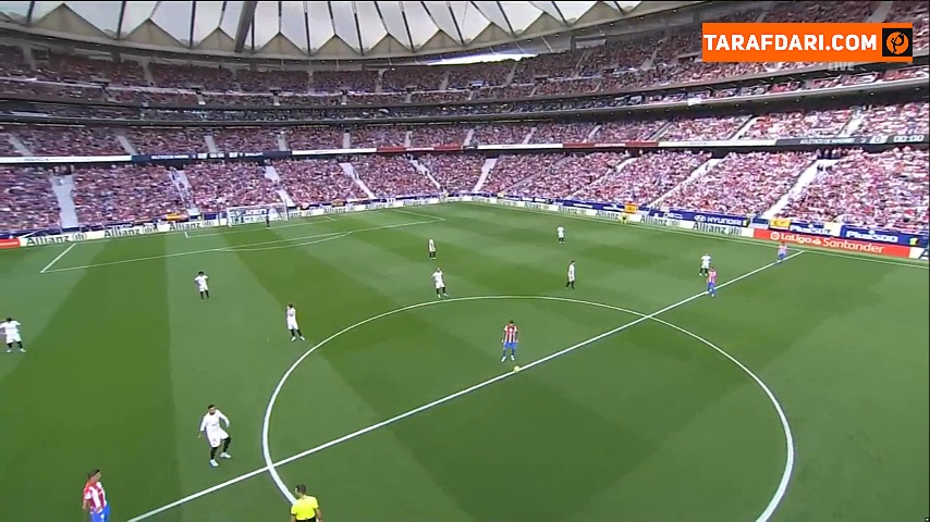 گل های بازی اتلتیکو مادرید 1-1 سویا (لالیگا - 2021/22)