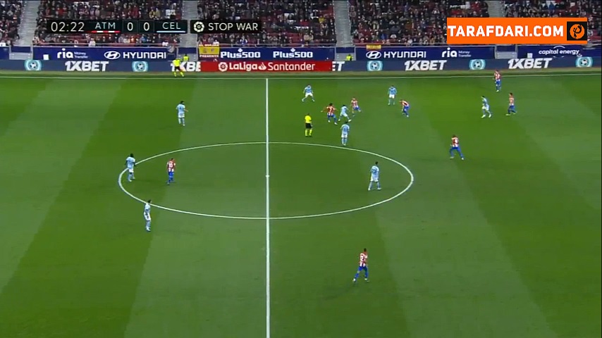 خلاصه بازی اتلتیکو مادرید 2-0 سلتاویگو (لالیگا - 2021/22)