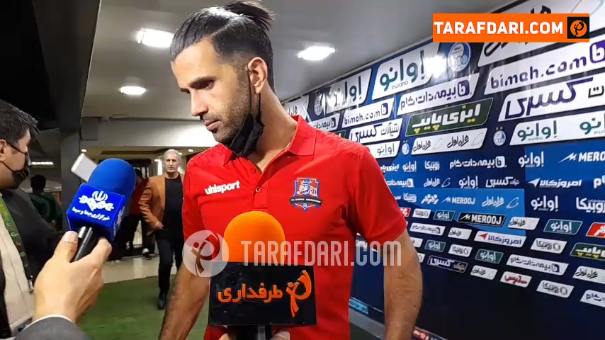 ایوب کلانتری: خوشحالیم که توانستیم درضربات پنالتی پبروز شویم و دل هواداران مان را شاد کنیم / فیلم