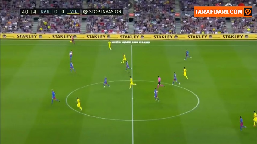 گل آلفونسو پدرازا به بارسلونا (بارسلونا 0-1 ویارئال)