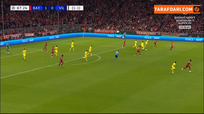 گل چوکووزه به بایرن مونیخ (بایرن مونیخ 1-1 ویارئال)