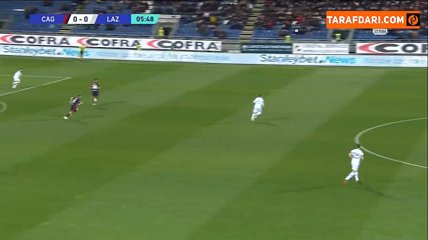 خلاصه بازی کالیاری 0-3 لاتزیو (سری آ - 2021/22)