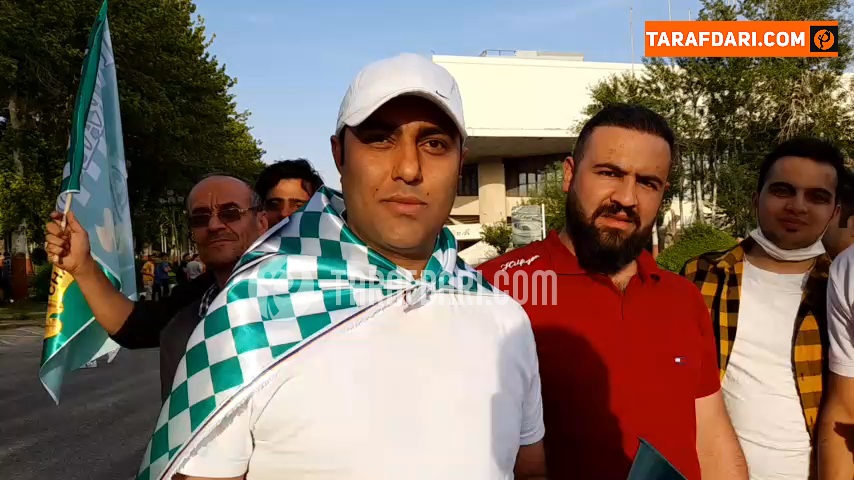 مصاحبه با هوداران آلومینیوم اراک پیش از فینال جام حذفی / فیلم