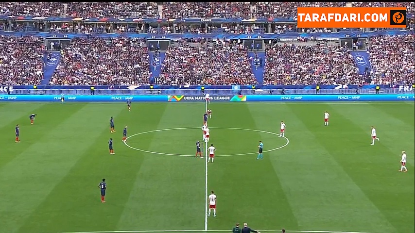 خلاصه بازی فرانسه 1-2 دانمارک (لیگ ملت های اروپا - 2022)