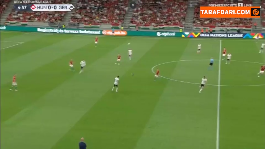 گل ژولت ناگی به آلمان (مجارستان 1-0 آلمان) 