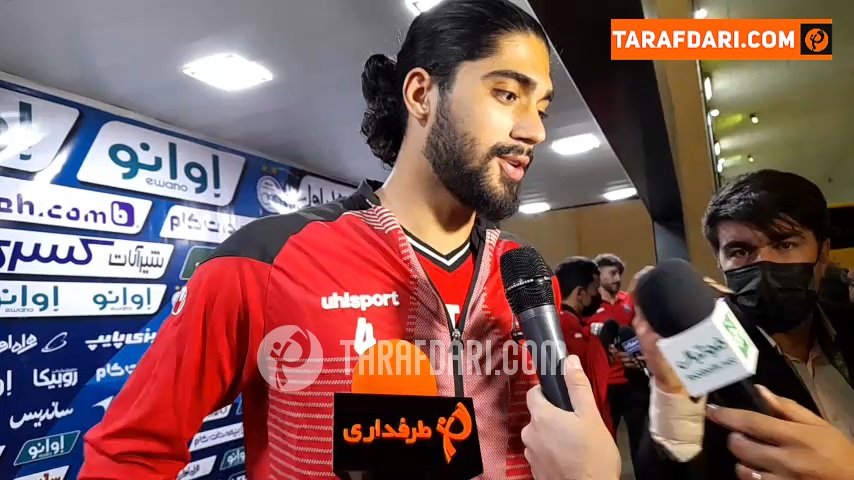 امیر مهدی جانملکی: بردن تیم استقلال در آزادی کار راحتی نیست / درصحنه گل استقلال یک ضربه به پای من خورد / فیلم