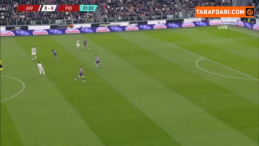 گل زیبای فدریکو برناردسکی به فیورنتینا (یوونتوس 1-0 فیورنتینا) 