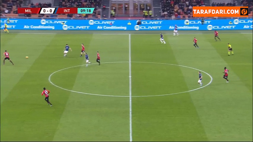خلاصه بازی میلان 0-0 اینتر (نیمه نهایی کوپا ایتالیا - 2021/22)