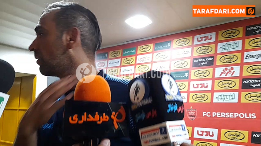 رضا ناصحی: تیم در شهر مشهد نتوانست بازی کند / فیلم