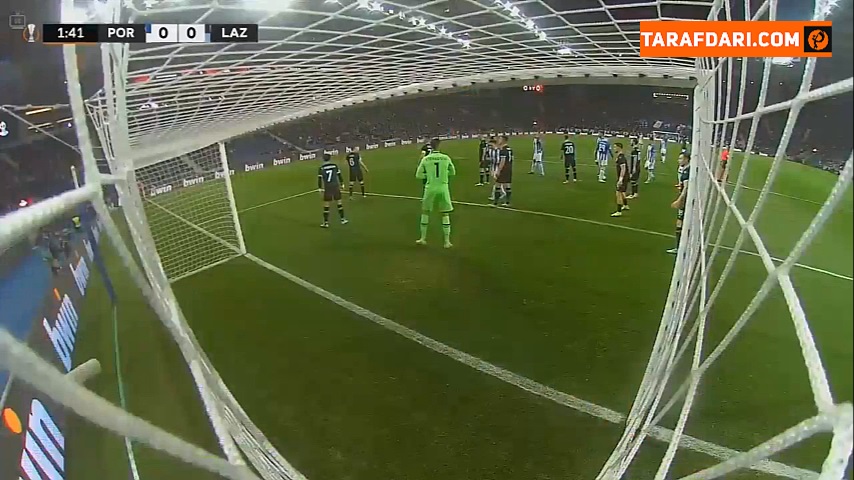 خلاصه بازی پورتو 2-1 لاتزیو (لیگ اروپا - 2021/22)
