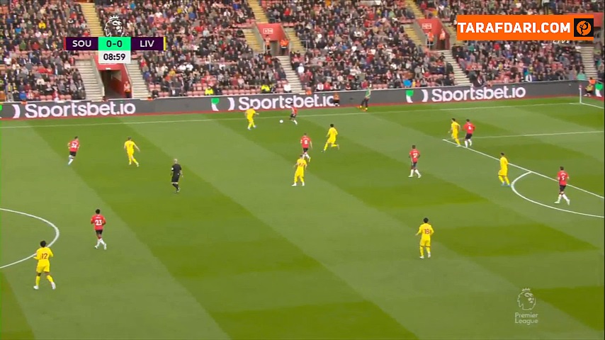 خلاصه بازی ساوتهمپتون 1-2 لیورپول (لیگ برتر انگلیس - 2021/22)