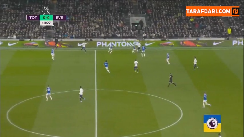 خلاصه بازی تاتنهام 5-0 اورتون (لیگ برتر انگلیس - 2021/22)