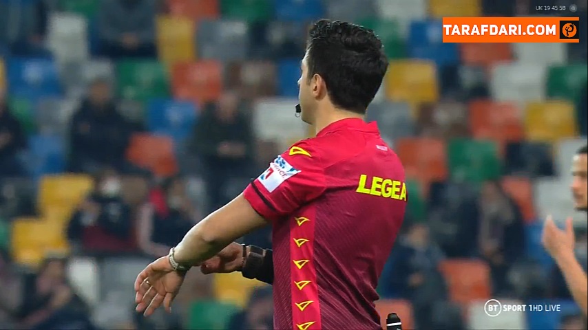 گل های بازی اودینزه 1-1 لاتزیو (سری آ - 2021/22)