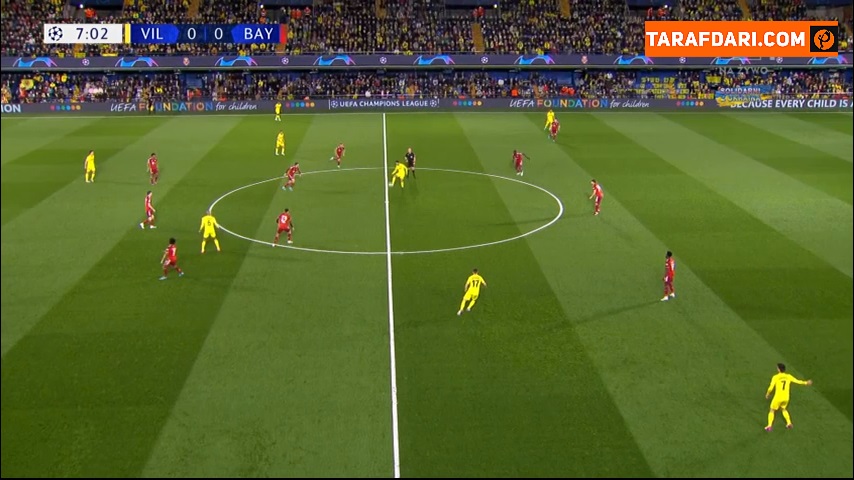 گل آرنو دونجوما به بایرن مونیخ (ویارئال 1-0 بایرن مونیخ)