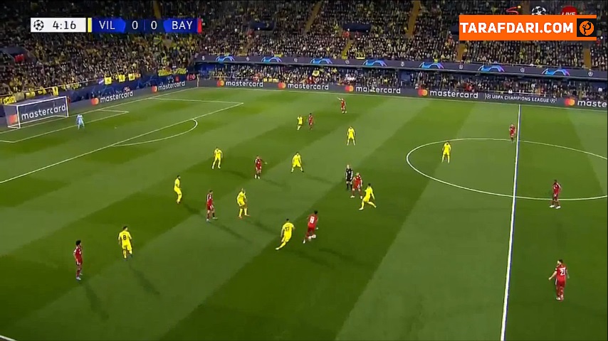 خلاصه بازی ویارئال 1-0 بایرن مونیخ (لیگ قهرمانان اروپا - 2021/22)