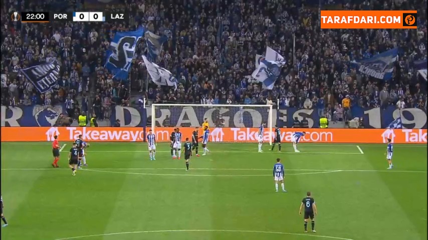 گل زیبای زاکانی به پورتو (پورتو 0-1 لاتزیو)
