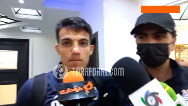 امیر حسین حسین زاده: این قهرمانی مبارک هواداران باشد /امیدوارم این چندروز بهترین روزهای هواداران باشد / فیلم