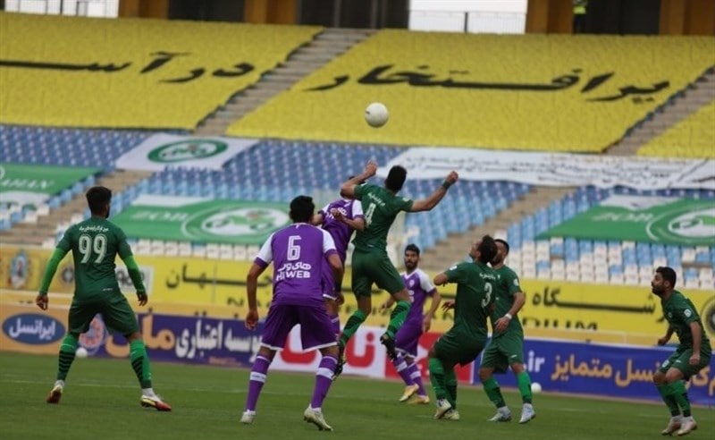 هوادار 1-0 ذوب آهن / رضا عنایتی، مهدی تارتار را دبل کرد