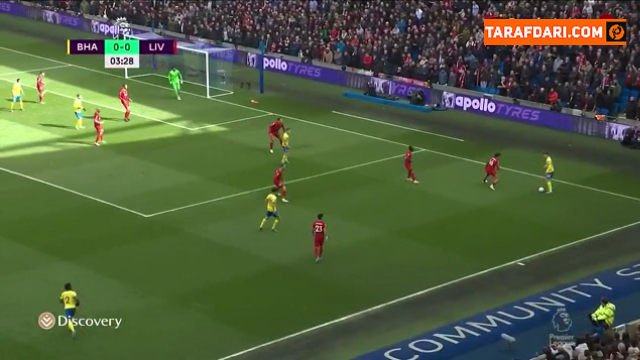 خلاصه بازی برایتون 0-2 لیورپول (لیگ برتر انگلیس - 2021/22)