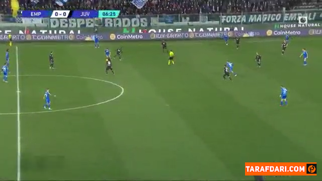 خلاصه بازی امپولی 2-3 یوونتوس (سری آ - 2021/22)