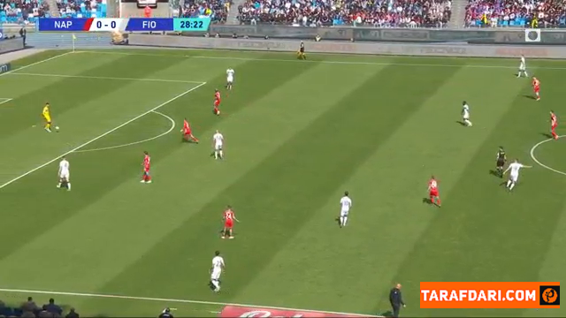 گل های بازی ناپولی 2-3 فیورنتینا (سری آ ایتالیا - 2021/22)