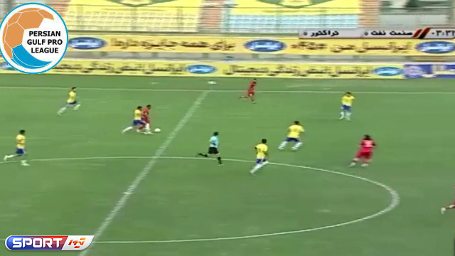 خلاصه بازی نفت آبادان 1-0 تراکتور (لیگ برتر ایران - 1400/01)