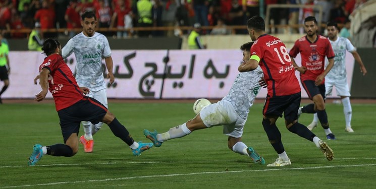 نساجی 2-1 هوادار / کامبک فوق العاده نساجی چی ها در نیمه دوم