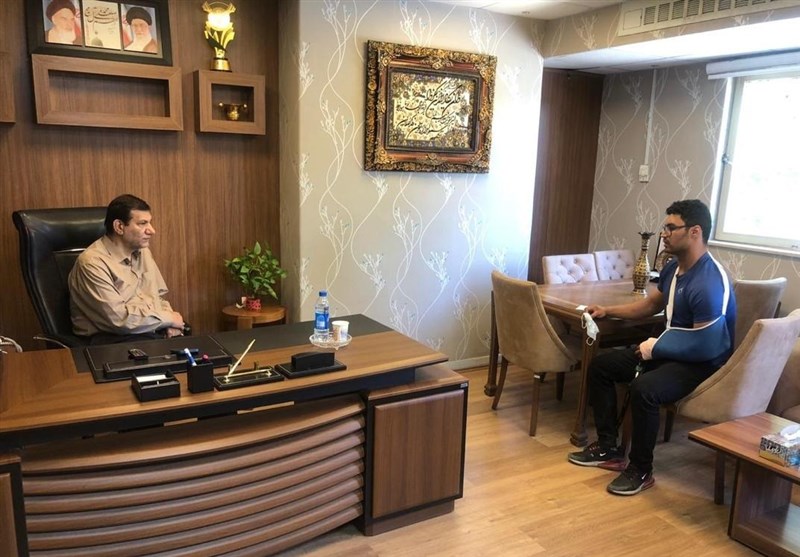 ایوب موسوی: برای پیگیری کارهایم به فدراسیون وزنه برداری رفتم