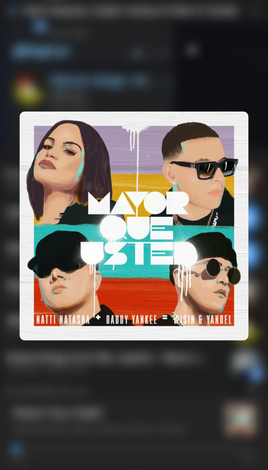 دانلود آهنگ Natti Natasha & Daddy Yankee & wisin & Yandel - Mayor Que Usted