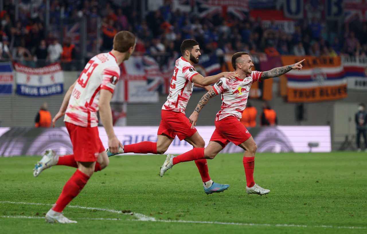 لایپزیش 1-0 رنجرز؛ آنخلینیو فرشته نجات تدسکو