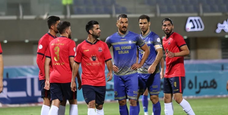 گل گهر سیرجان 0-1 نساجی / فتح قلعه امیر بدست سربازان مطهری