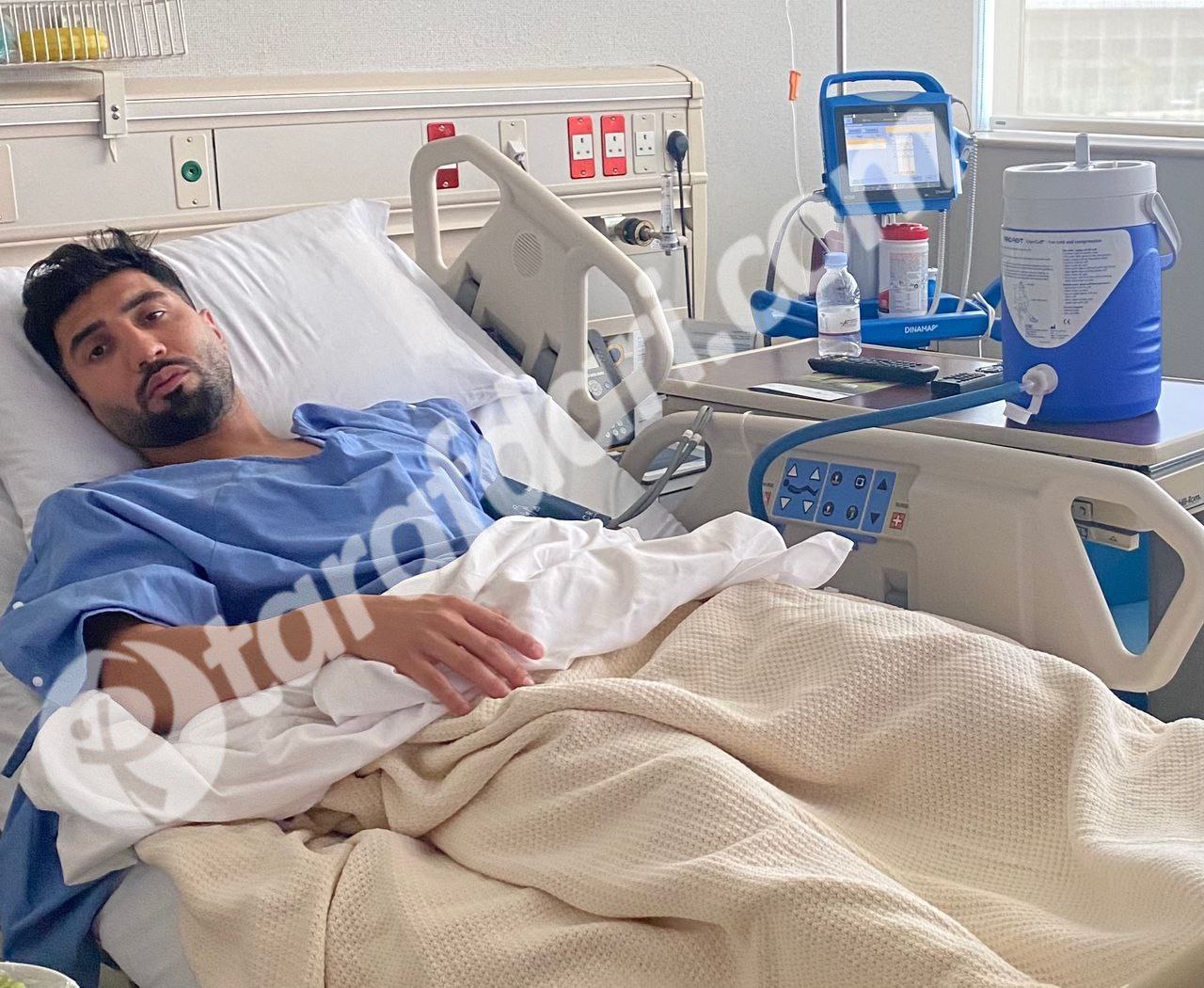 فرشید اسماعیلی در قطر جراحی شد + عکس اختصاصی طرفداری