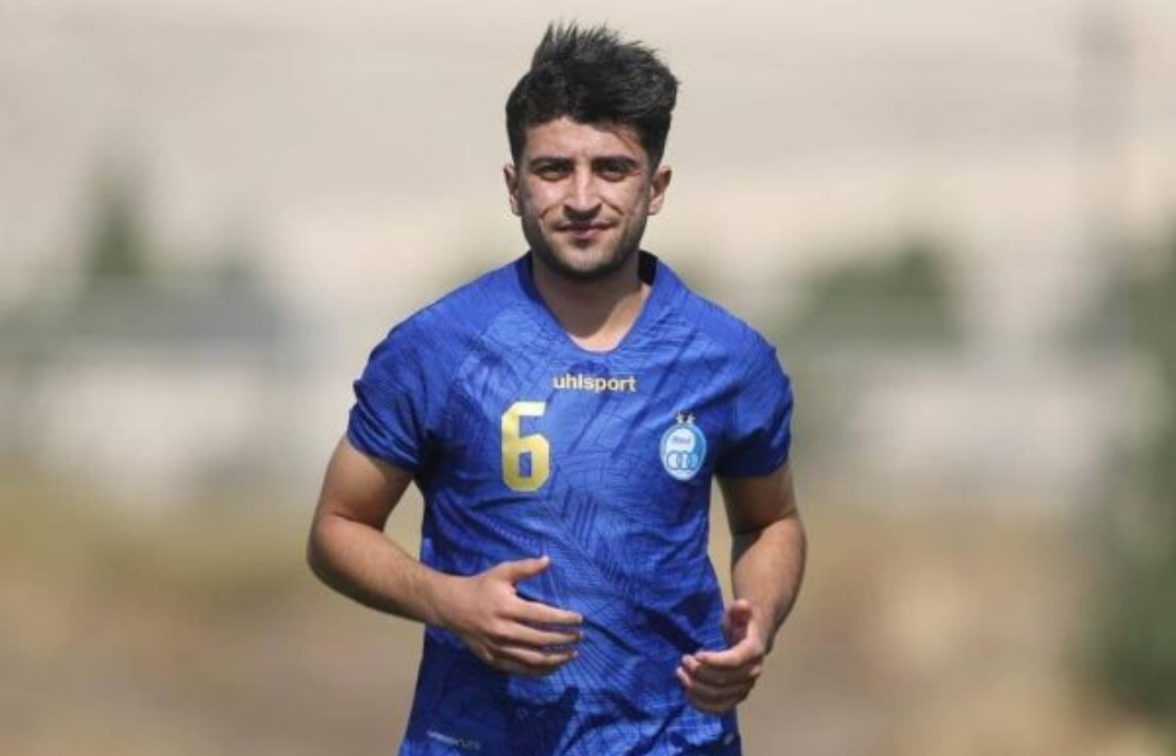 بازیکن نساجی آخرین گلزن استقلال برابر نساجی
