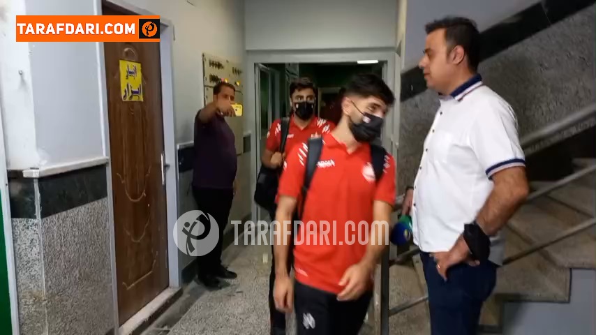 برخی بازیکنان تیم پرسپولیس حاضر به مصاحبه نشدند / فیلم