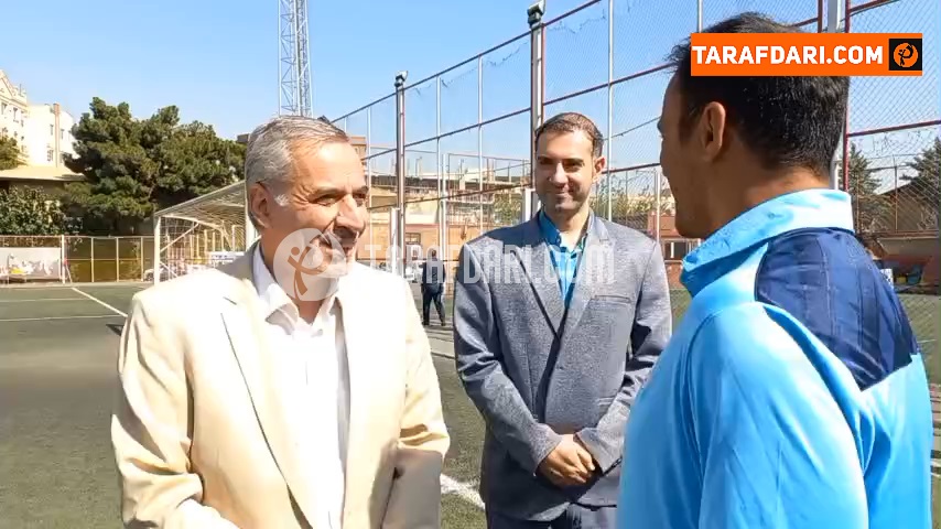 گفتگوی آرش برهانی و حبیب الله شیرازی در مورد مسائل فوتبال پایه / فیلم