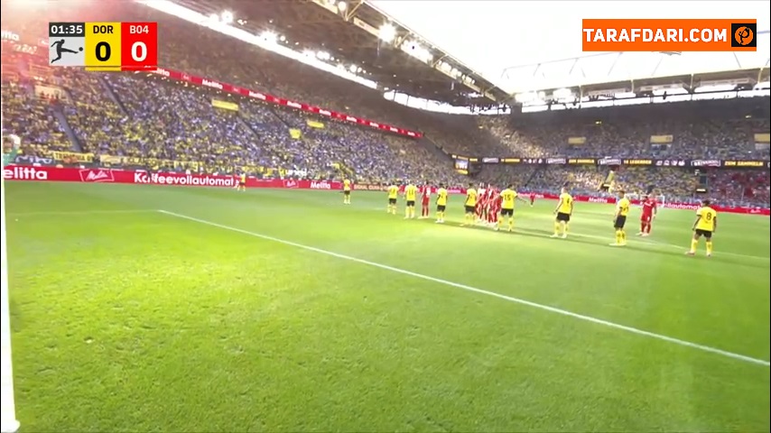 خلاصه بازی دورتموند 1-0 بایرلورکوزن (بوندسلیگا - 2022/23)