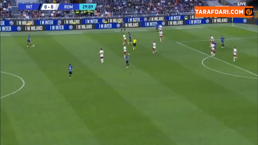 گل فدریکو دی مارکو به رم (اینتر 1-0 آاس رم)